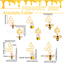 Подвески из эмали и сплава&nbsp;PALLOY-PH01620