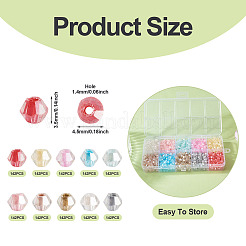 1420шт 10 цвета стеклянный бисер SEED-TA0001-53