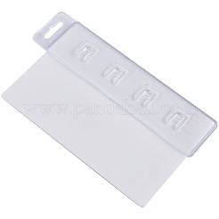 15 porte-carte d'identité en plastique à bande magnétique&nbsp;AJEW-CP0011-63