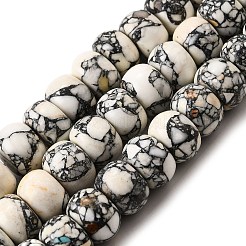 Синтетических нитей бирюзовые бусы G-F791-E01-01B