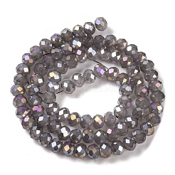 Запекание гальванических нитей стеклянных бусин&nbsp;LS-DGLA-A039-J8mm-B06