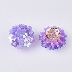 Cabochon di paillette in pvc&nbsp;FIND-S321-01C