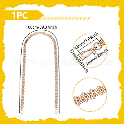 1 шт. металлические 5-рядные цепочки для кошелька&nbsp;DIY-UN0007-36LG