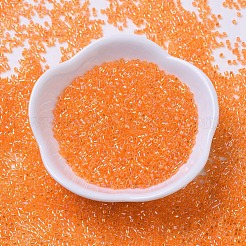MIYUKIデリカビーズ  シリンダー  日本製シードビーズ  11/0  （db0151)透明なオレンジ色のab  1.3x1.6mm  穴：0.8mm  約2000PCS /ボトル  10 G /ボトル&nbsp;SEED-JP0008-DB0151
