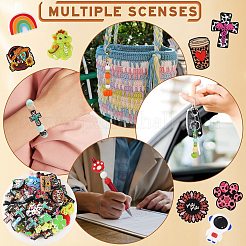 12шт 3 цвета силиконовые фокусные бусины SIL-SZ0002-27