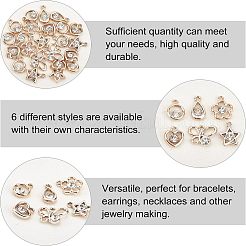 103 шт. 6 стильных подвески из АБС-пластика с УФ-покрытием KY-CA0001-21