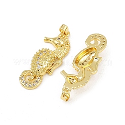 Colgante micropavé cubic zirconia de latón&nbsp;KK-F908-24G