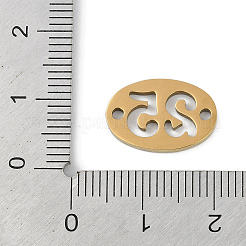 Подвески с плоским круглым коннектором из нержавеющей стали 304 STAS-L279-021G