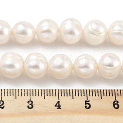 Brins de perles de culture d'eau douce naturelles&nbsp;PEAR-C003-14F