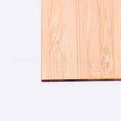 Planches de bois carrées à peindre&nbsp;AJEW-WH0129-28F
