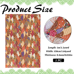 Baumwollstoff im japanischen Stil&nbsp;DIY-WH0504-889E