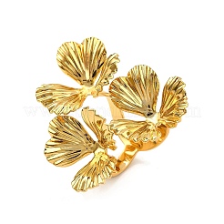 Латунные манжеты для женщин&nbsp;LS-RJEW-Z097-01G-01