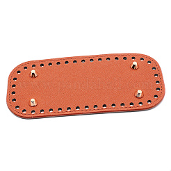 PU cuir tricot crochet sacs ongles fond shaper pad&nbsp;DIY-WH0199-21A