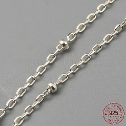 Спутниковые цепи из стерлингового серебра&nbsp;STER-TAC0005-01A