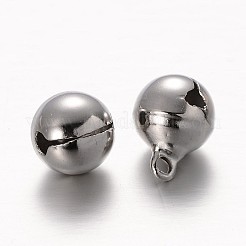 Латунные кольца-колокольчики KKB-F002-01P