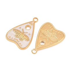Pendentifs en acier inoxydable 304 émaillés&nbsp;STAS-K293-39G-02