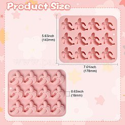 2 шт. силиконовые формочки для бананов&nbsp;ST-CJ0007-86