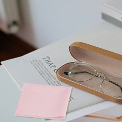 4 шт. 4-х цветная салфетка из микрофибры для протирки очков&nbsp;AJEW-LP0002-91