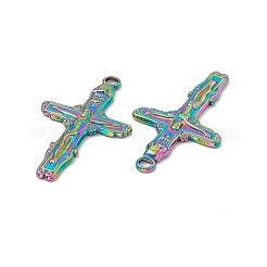 Pendentifs en acier inoxydable 304 avec placage ionique (IP)&nbsp;STAS-B031-29R
