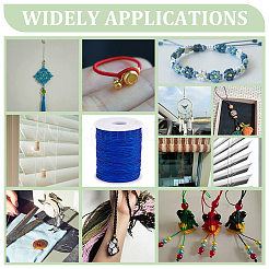 1 рулон 100 ярда круглой нейлоновой плетеной нити NWIR-PH0002-22E