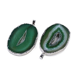 Естественно агат большие кулоны&nbsp;KK-F868-29P-05