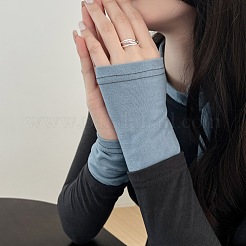 925 Sterlingsilber-Fingerring mit dreifachem Criss-Cross-Muster für Damen&nbsp;RJEW-M164-04