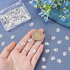 120 шт. подвески из нержавеющей стали 304&nbsp;STAS-UN0028-81