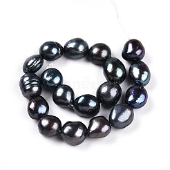 Нити из натурального культивированного пресноводного жемчуга&nbsp;PEAR-N014-09A-04