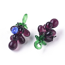 Осенняя тема благодарственные подвески ручной работы подвески лэмпворк LAMP-X205-M