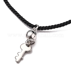 Регулируемые браслеты из нейлоновой нити BJEW-JB05637