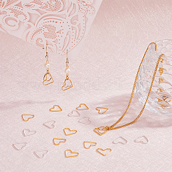 200 шт. 2-х цветные латунные соединительные кольца KK-DC0004-16