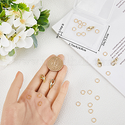 6 шт. латунные поворотные карабины DIY-BBC0001-51