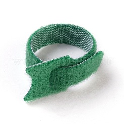 Волшебная наклейка полиэстер нюка кабельные стяжки многоразовые самоклеющиеся кабельные стяжки для наушников полиэстер кабельные стяжки волшебный галстук&nbsp;AJEW-TAC0019-21A