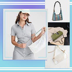 2 шт. ручки для сумок из цинкового сплава с цепочкой&nbsp;FIND-PH0009-82A