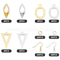 Наборы для изготовления сережек с подвесками своими руками DIY-GA0002-19