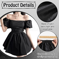 Короткие нарукавники из полиэстера для женщин AJEW-WH0542-011