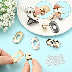 10 комплект застежек-замков из сплава&nbsp;FIND-YW0011-21KCG