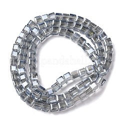 Стеклянные бусины с гальваническим покрытием &nbsp;EGLA-H108-01A-PL05