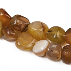 Природный агат бисер нитей G-L630-F01-01A