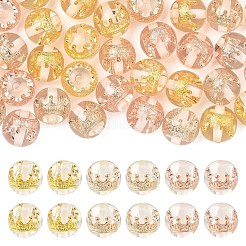 8 шт. прозрачные смоляные бусины&nbsp;RESI-YW0005-96C