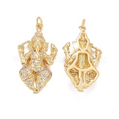 Стойки обшивки латунь микро проложить Циркон подвеску&nbsp;KK-I689-16G