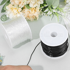 2 рулон 2-х цветной круглой кристаллической эластичной нити&nbsp;EW-PA0001-01A