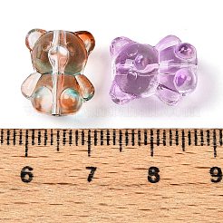 Прозрачные стеклянные бусины GLAA-N001-77