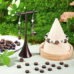 200шт бусины из полимерной глины ручной работы CLAY-SC0001-57