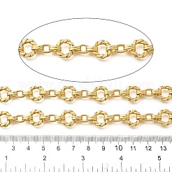 Звенья латунных цепей с витыми кольцами CHC-Q020-02G