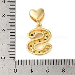 Покрытие стойки латунь микро паве прозрачные перданты из кубического циркония KK-C067-12G-S