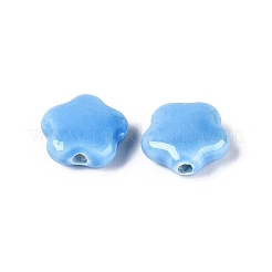 Perles en porcelaine manuelles&nbsp;PORC-N007-20-B01-A06