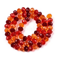 Прозрачные стеклянные бусины&nbsp;X-GLAA-T023-08D