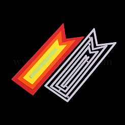 Стрелка рамы из углеродистой стали умирает трафареты&nbsp;DIY-F028-61