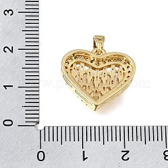Messing micro pave klare zirkonia anhänger&nbsp;CU-CBAA556-01A